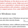 Как исправить код ошибки активации Windows 10 0x8007007